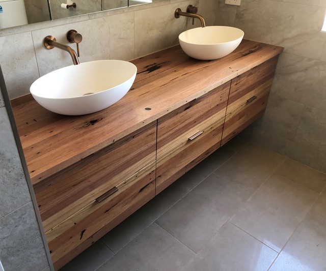 Solid Timber Vanity by Salter Furniture Creations Handkrafted